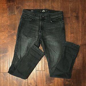 Hollister Men's Black Jeans